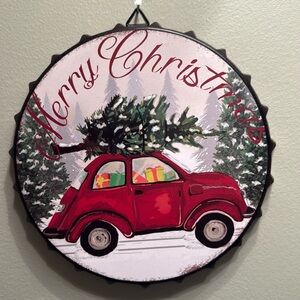 Christmas Metal Wall Decor